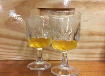 fermented honey mead in glasses