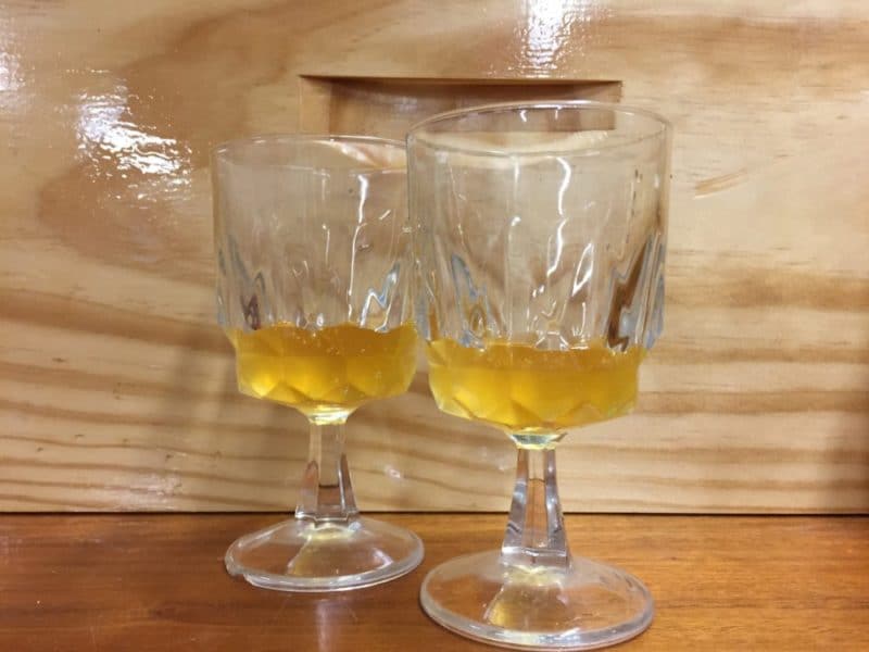 fermented honey mead in glasses