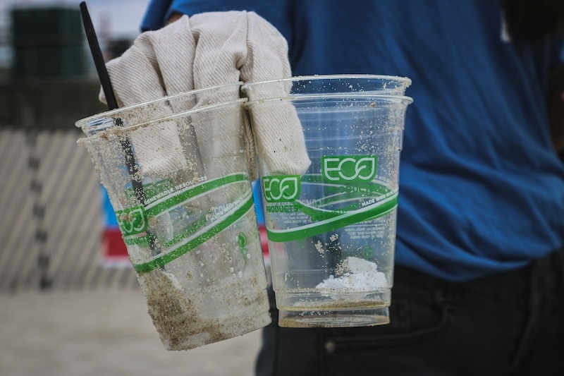 greenwashing includes putting eco on plastic cups