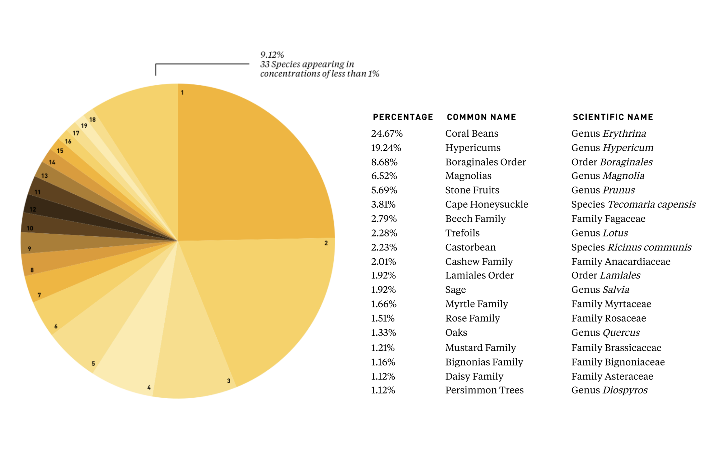 Original honeydnadesign, with pie chart